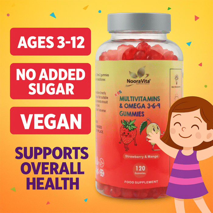 Jumbo Kids Multivitamin & Omega 3-6-9 Gummies
